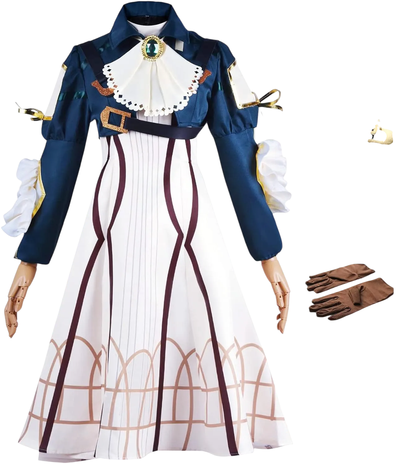 Nuoqi Violet Evergarden Cosplay Costume Womens Anime Uniform Dre